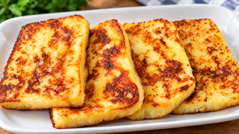 Golden French Toast Recipe in Telugu